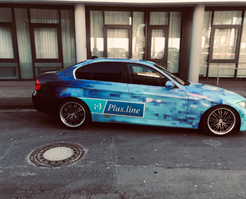 BMW 3er Plusline Carwrap