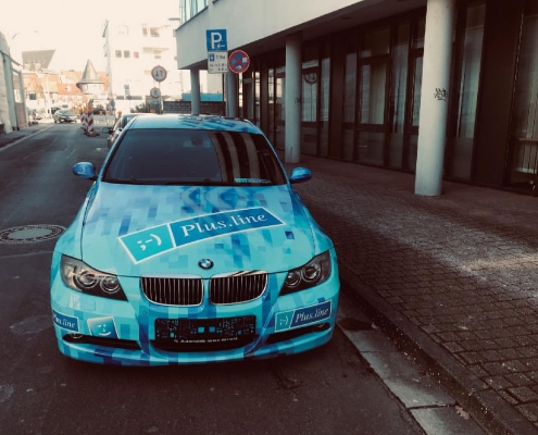 BMW 3er Plusline Carwrap